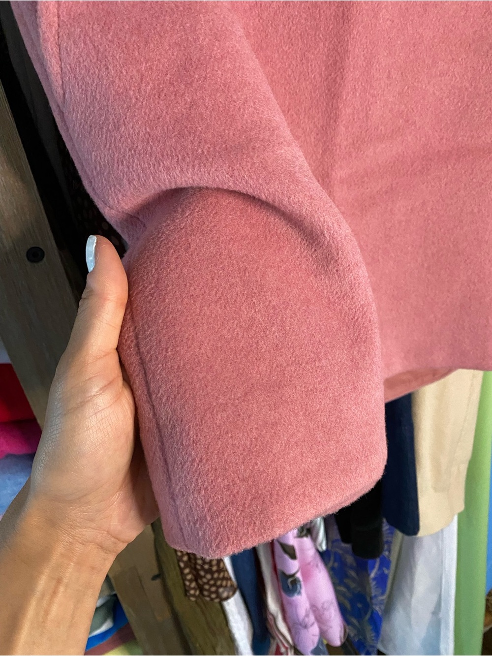 LOFT Mauve Wool Blend Mini Skirt! 🌸 - Picture 11 of 16